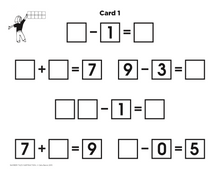 Load image into Gallery viewer, Subtraction - Number Tiles
